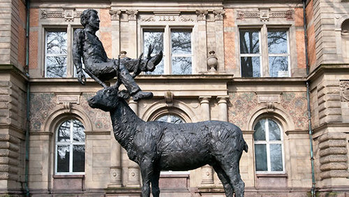 Gebäude der Staatlichen Akademie der Bildenden Künste Karlsruhe