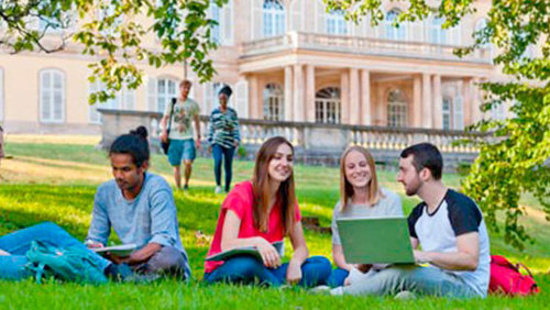 Campus der Universtität Hohenheim