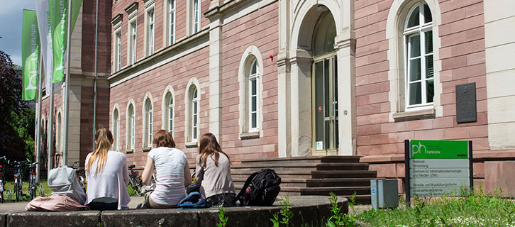 Gebäude der Pädagogischen Hochschule Karlsruhe