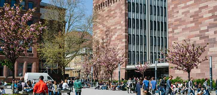 Gebäude der Albert-Ludwigs-Universität Freiburg