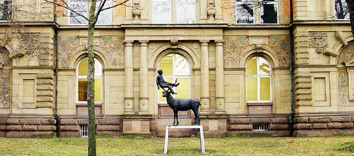 Gebäude der Staatlichen Akademie der Bildenden Künste Karlsruhe