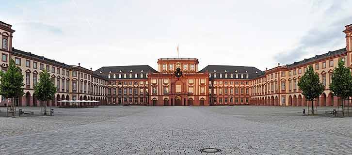 Gebäude der Universität Mannheim